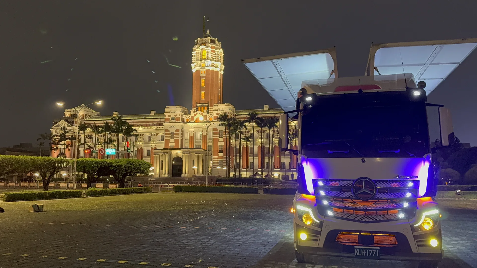 夜間物流裝卸作業